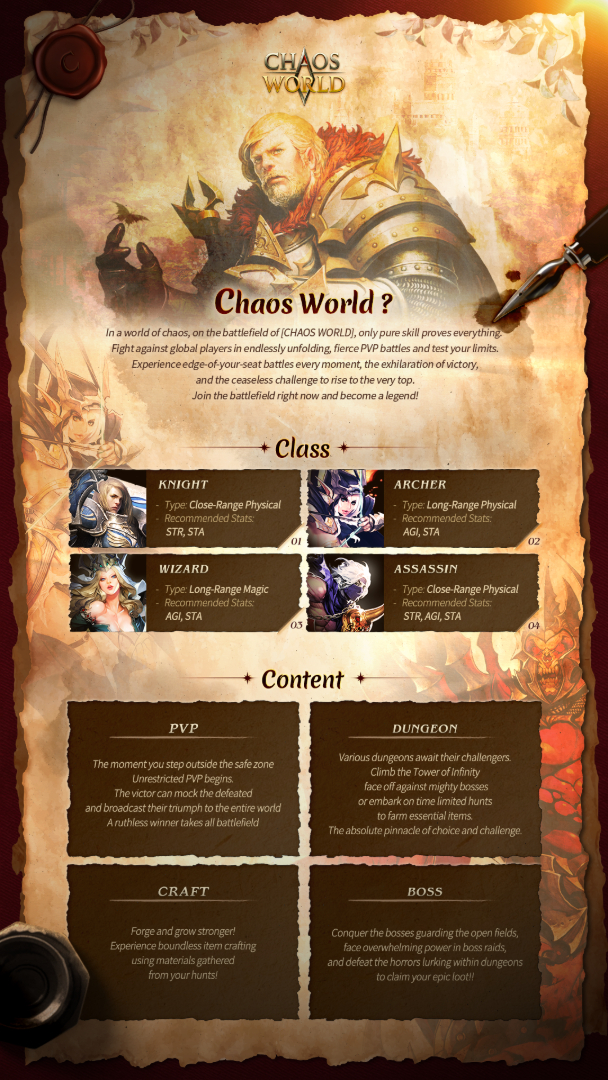 What is CHAOS WORLD?
