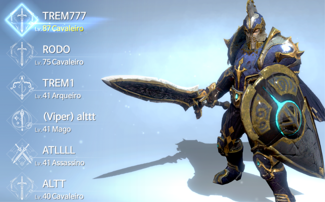 Nick Name TREM777  lv 87 Serve Darae