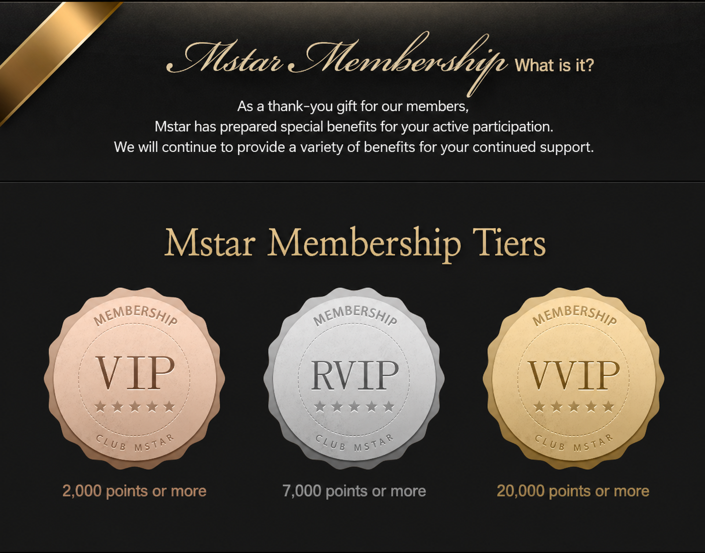【Special Announcement】Club M Star MEMBERSHIP Benefit: June 2026